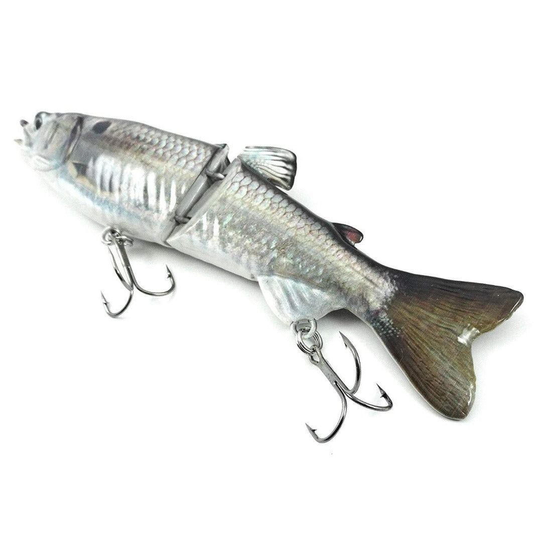 Custom Hand Crafted Rainbow Trout Jointed Wake Bait Swimbait AC Cole Type