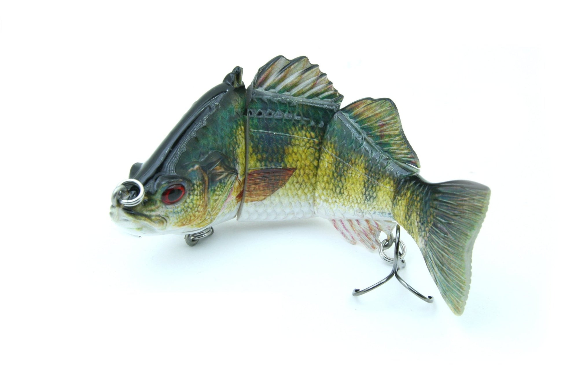 Perch Swimbait Multi Jointed Fishing Lure Realistic Perch Jack Pattern and  Swim Action for Musky and bass 83mm 12 Grams