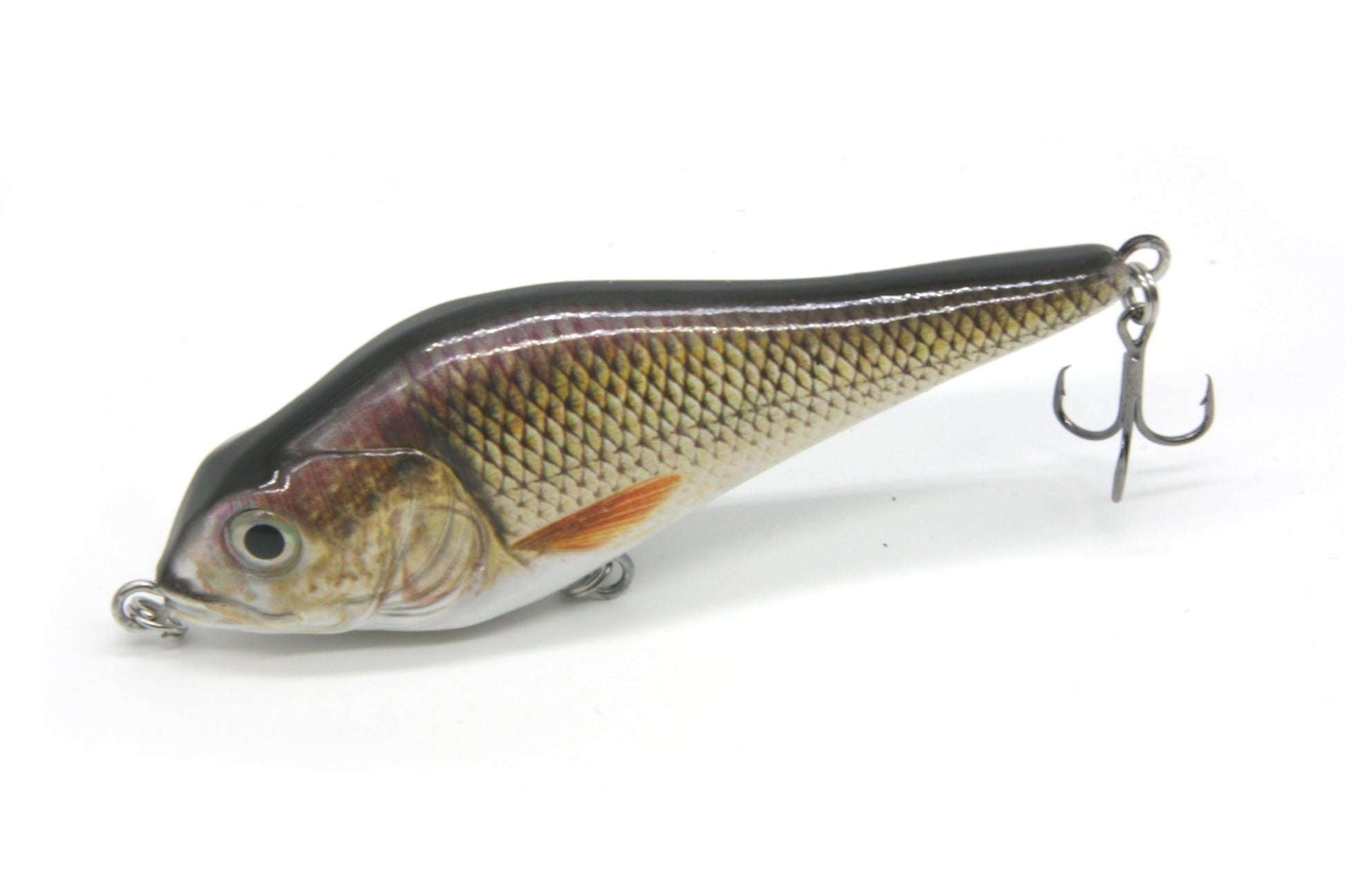 Big Minnowhunthouse 3d Goby Shad Soft Lure 200mm/55g Sinking With Rattle  For Pike, Catfish